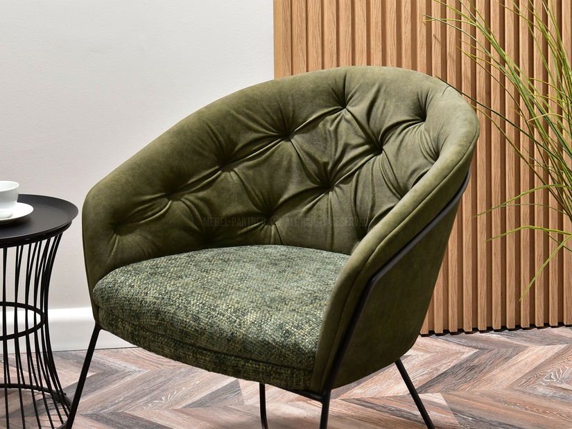 Fotoliu relax Lagooza (verde + negru)