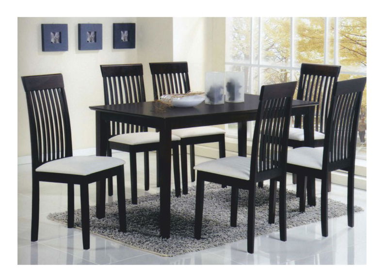 Jedálenský stôl Astro 110 wenge (pre 4 osoby)