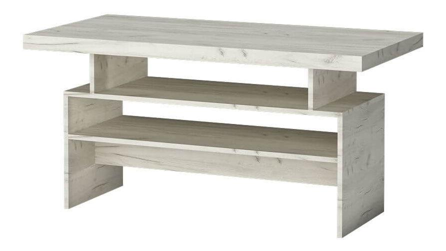 Masă de cafea Indie 13 (craft alb)