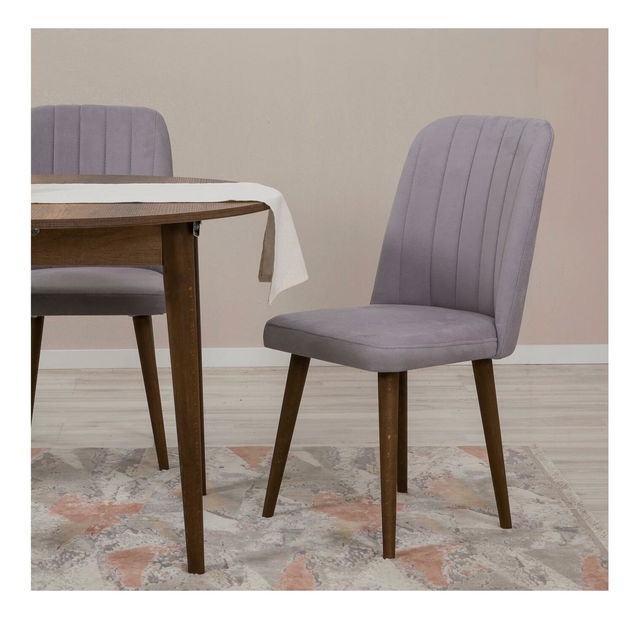 Blagovaonski set Vlasta 3 (orah + siva) (za 2 osobe)