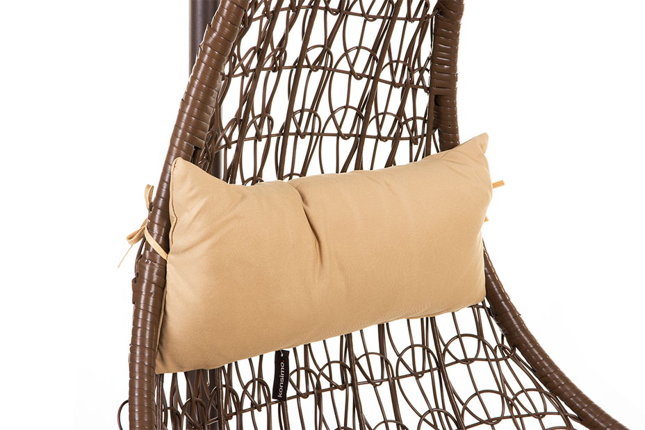 Felakasztható hintafotel Cleopatra (barna + bézs)