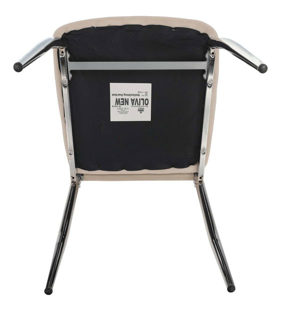 Blagovaonska stolica Don Juan NEW (bež + krom)