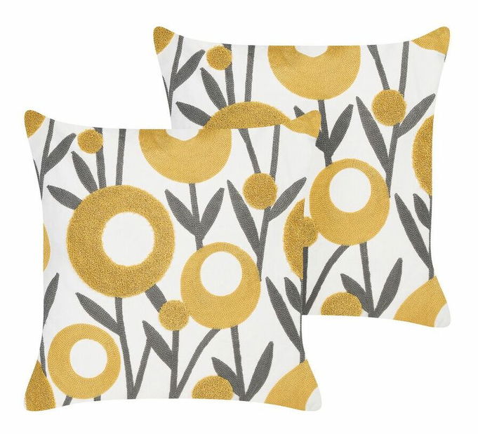 Set 2 buc perne decorative 45 x 45 cm Shallo (multicolor)