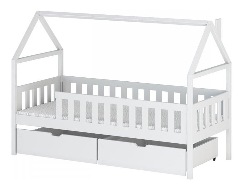 Pat pentru copii Joelli (alb)