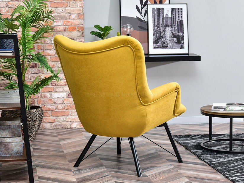 Fotoliu relax Dawntawn (negru)