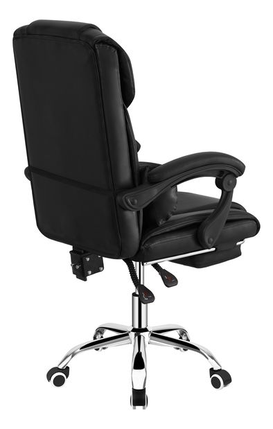 Kancelárske kreslo Andrew (čierna ekokoža)