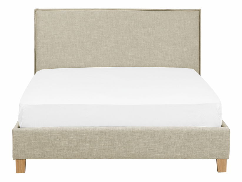 Franciaágy 140 cm SANCHEZ (ágyráccsal) (bézs)