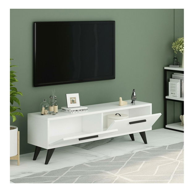 Masă TV/Dulap Mesa (Alb)