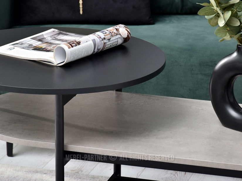 Konferenčný stolík Lorelail Xl (čierna)