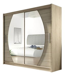 Šatníková skriňa Baker IV (dub sonoma)