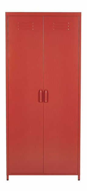 Policová skriňa VAROG (červená)