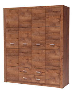 Ruhásszekrény Indie 18 (világos kőris)