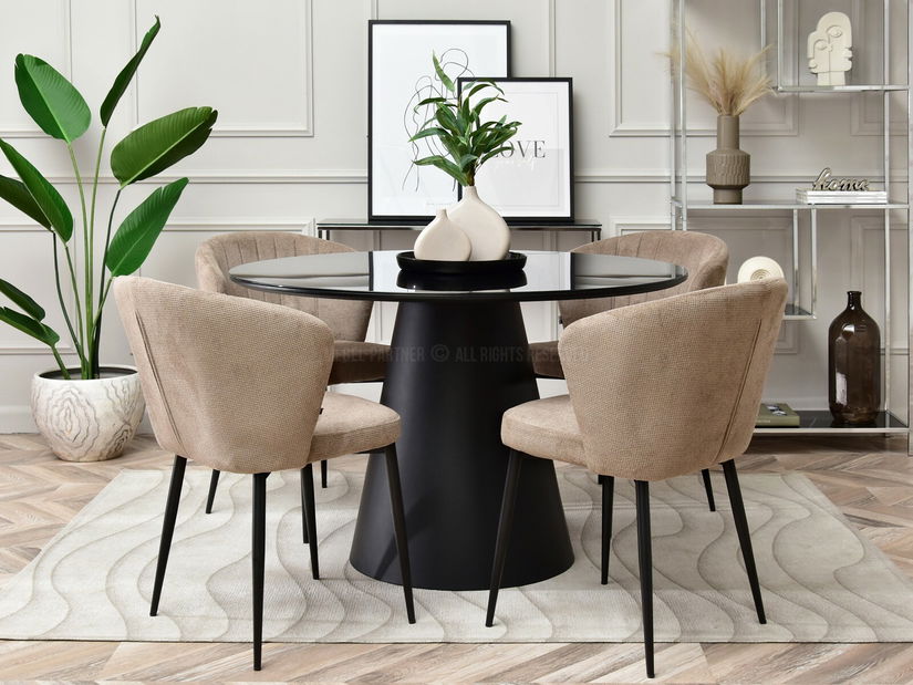 Scaun Zane (bej + negru) *vânzare stoc