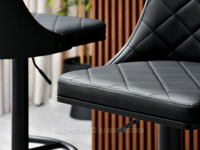 Stolička Haire (čierne drevo + čierna)