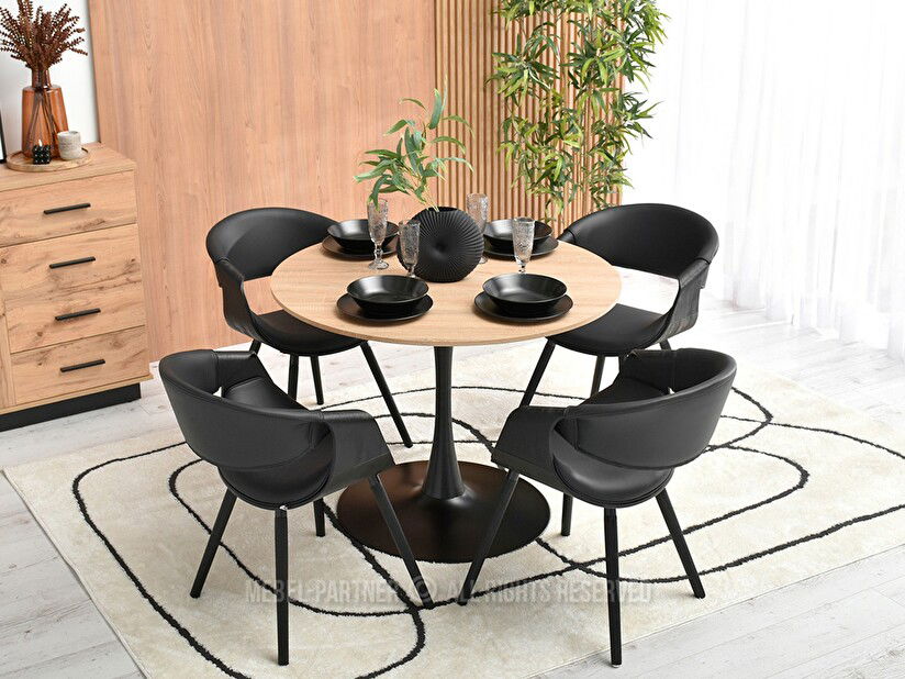 Scaun Bjorn K (negru)