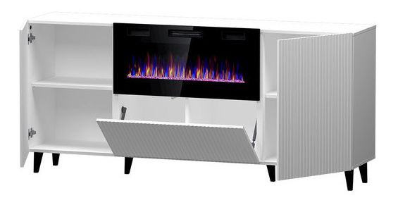 Komód Saphina (fehér + fekete)