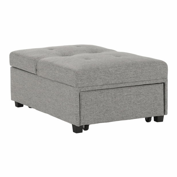 Rozkladacie kreslo Oksana (Sivá)