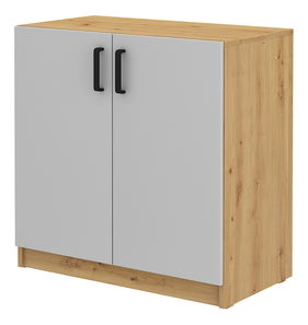 Dulap inferior Mantela LG/AR (Stejar artisan + Gri deschis)