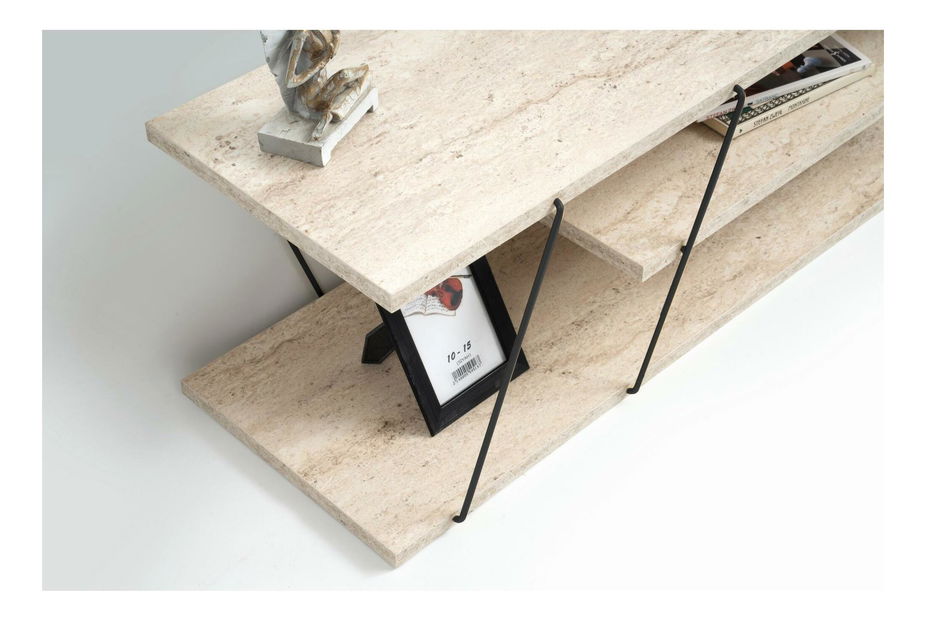 Masă TV/Dulap Cana (marmură negru)