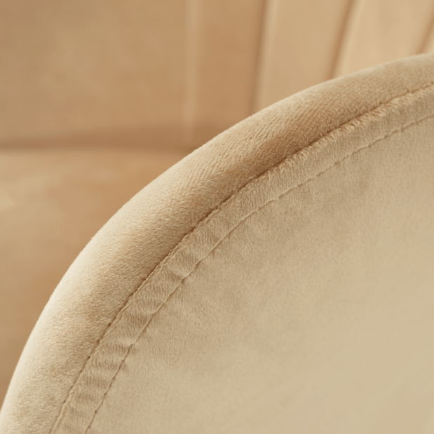 Fotoliu modern rotativ Daline (bej)