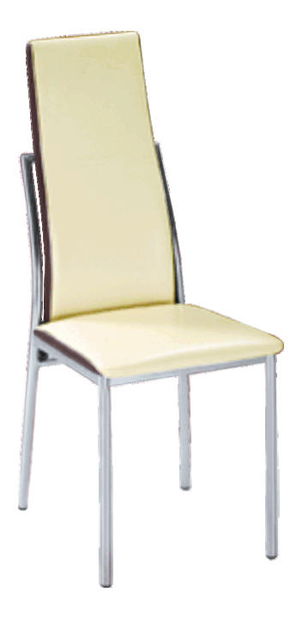 Jedálenská stolička Zora béžová