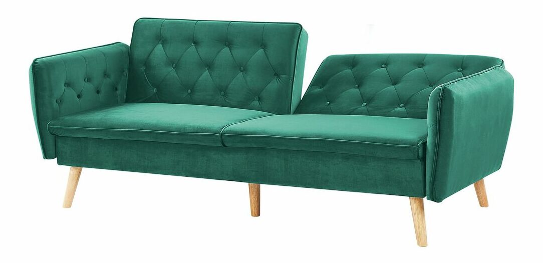 Pohovka trojsedačka BORODA (tmavozelená)