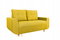 Kétszemélyes kanapé Maubli (sárga)
