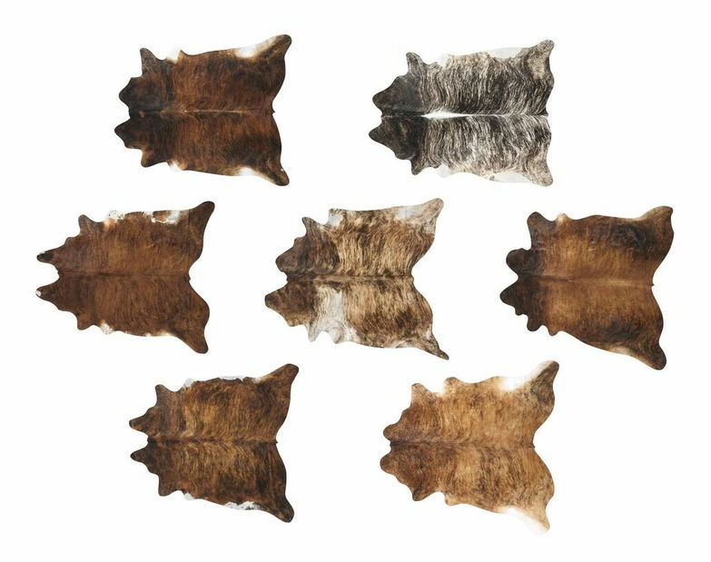 Marhabőr szőnyeg 3-4 m² Nasku (fekete + fekete)