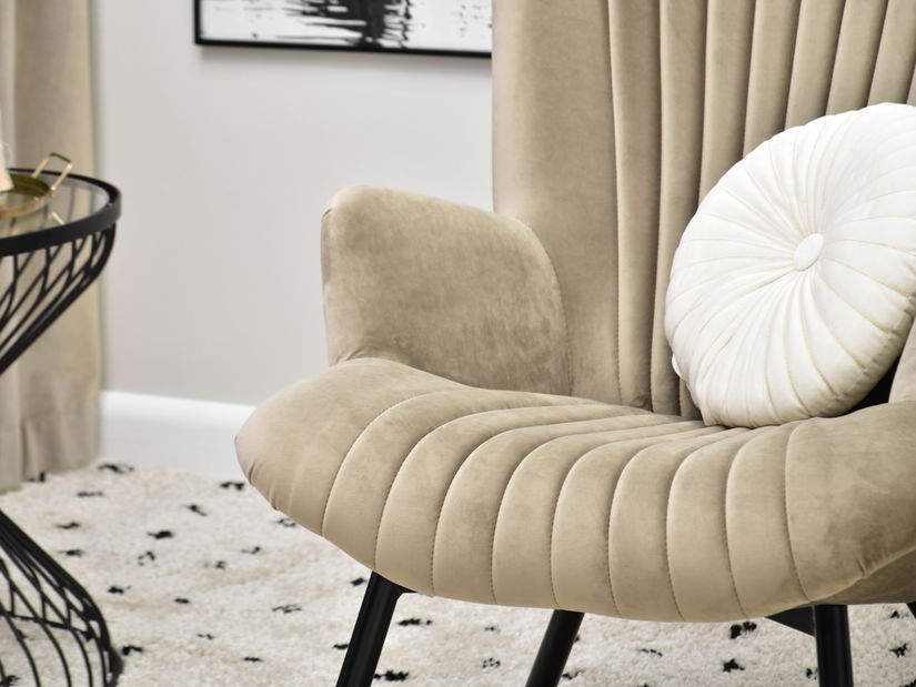 Relaxačné kreslo Lanzaris (čierna)