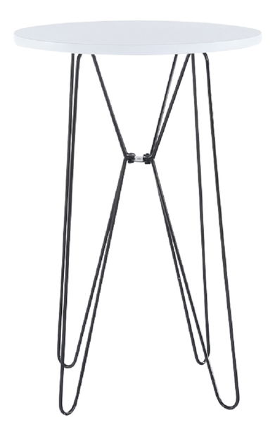 Príručný stolík Asity (biela)