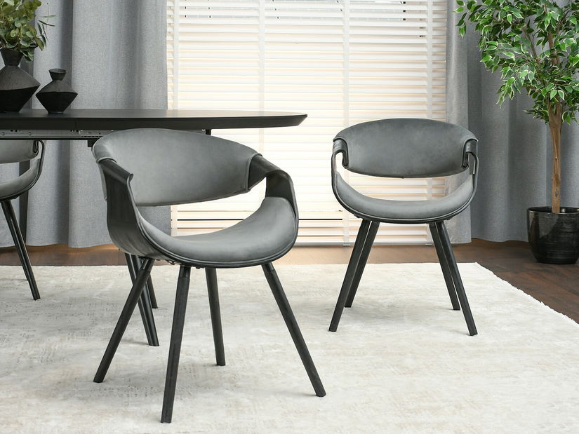 Szék Bjorn K (szürke + fekete)