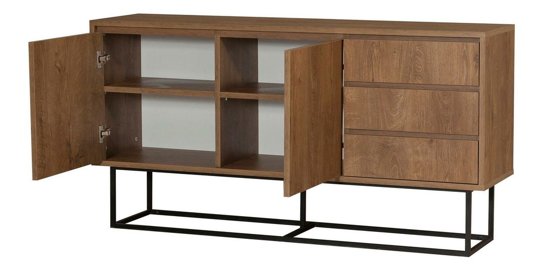 Set za dnevni boravak Laxi 20 (orah + crna)