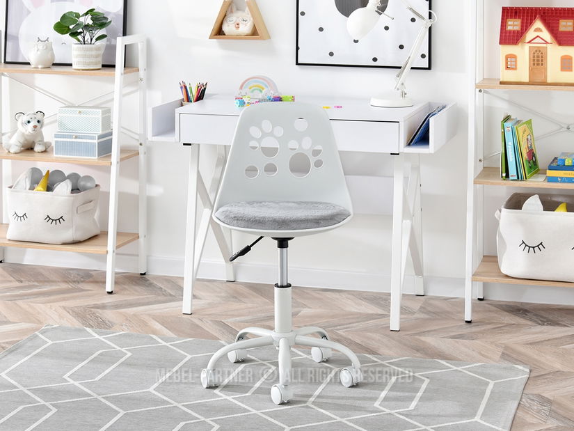 Dječja stolica Footy (siva + bijela)