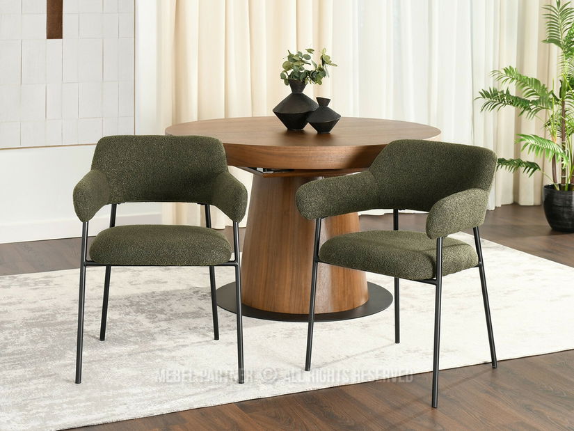 Scaun sufragerie Exigente (verde + negru)