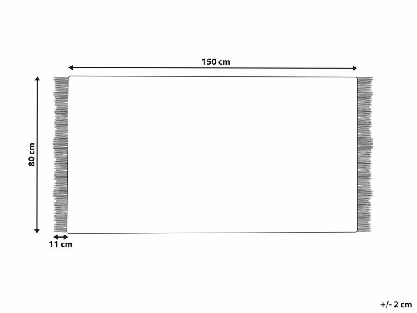 Covor 80 x 150 cm Yazza (bej)