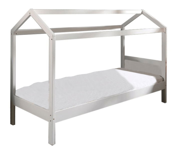 Detská posteľ 90 cm Imperial (biela) (s roštom)