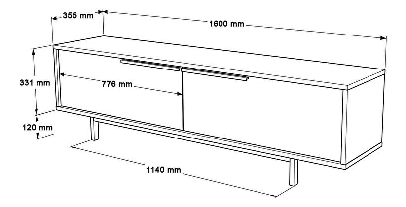 Mobilier living Onnie 119 (Nuc + Stejar) 