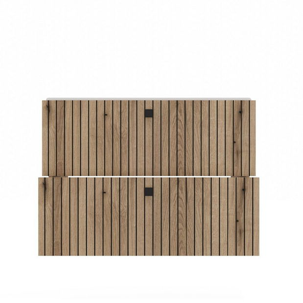 Skrinka pod umývadlo Terca 1 80 (dub evoke) (s umývadlom)