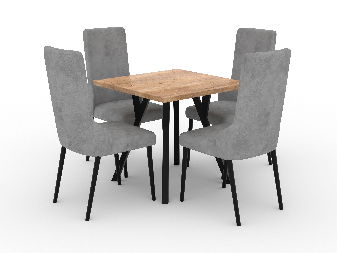 Set sufragerie Raviel83 (Stejar lefkas + kronos 27130)
