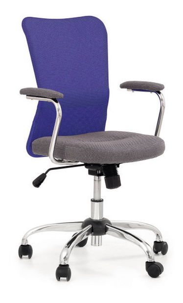 Kancelárske kreslo Andy (modrá)