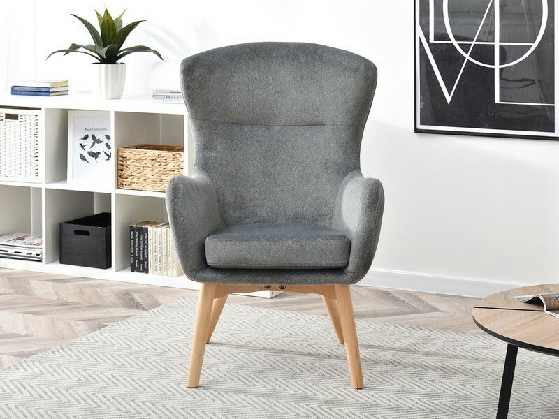 Fotoliu Leto (gri + negru)