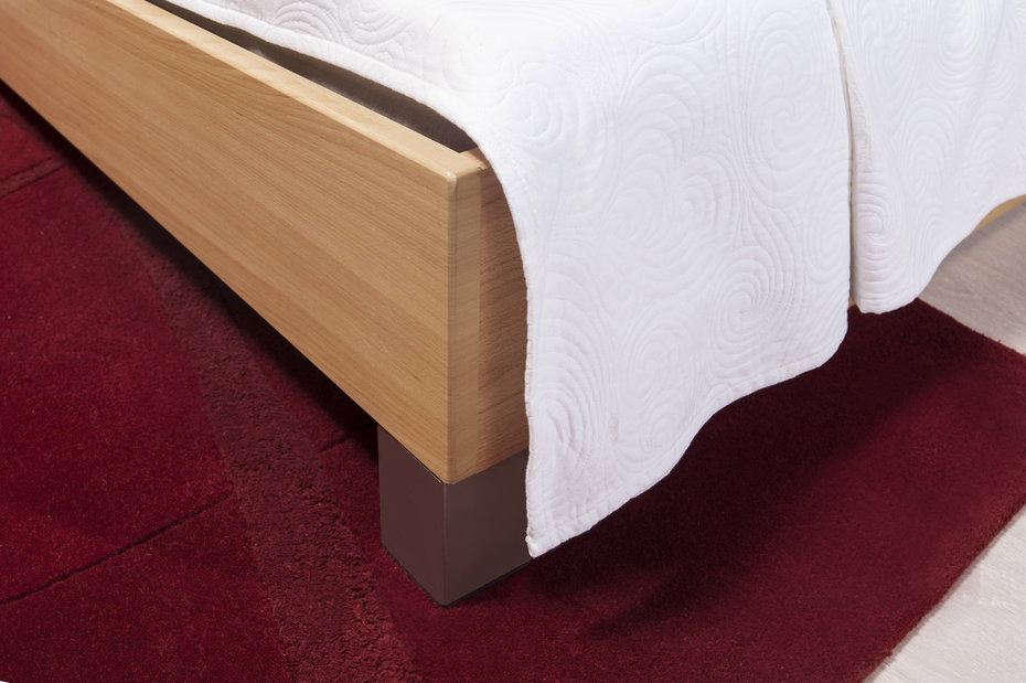 Manželská posteľ 180 cm Decodom Cassanova (s úl. priestorom a roštom) buk