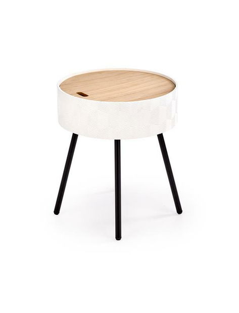 Dohányzóasztal Armelia (fehér)