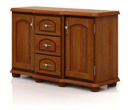 Komód Bawaria DKOM 2D3S/135