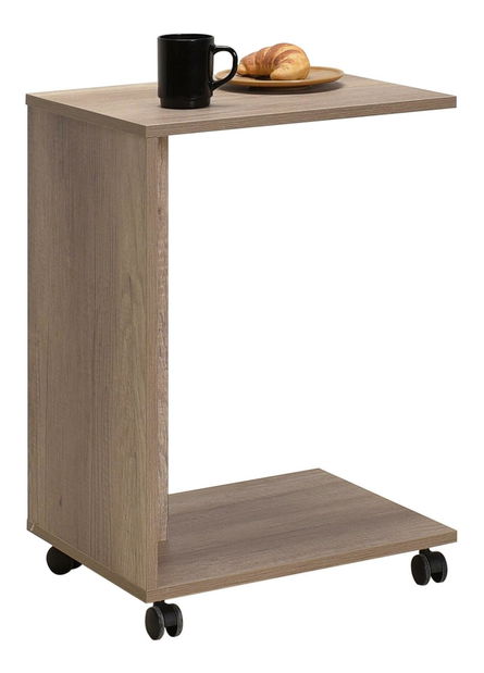 Măsuță laterală Shepaletta (nuc deschis)