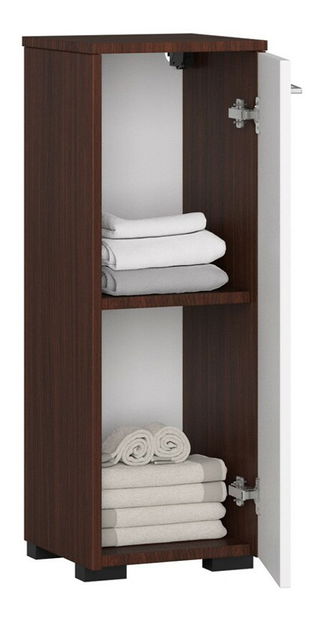 Kupaonski ormarić Farid tip1 (wenge + bijela)