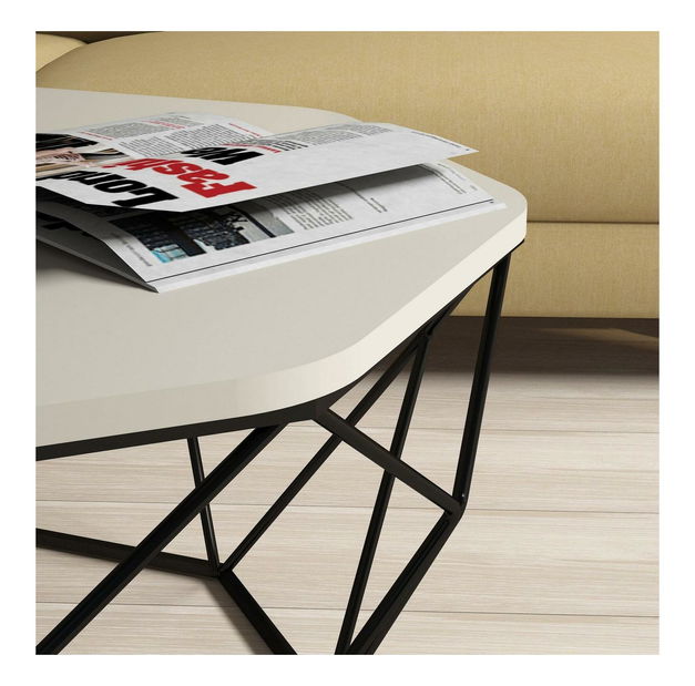 Stolić za kavu Bemala 2 (krem)