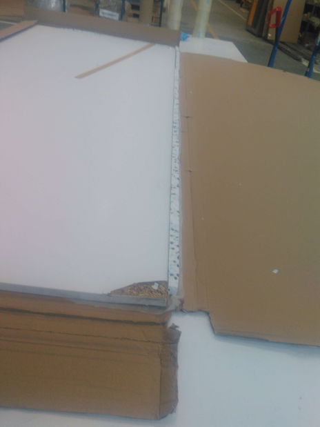 Tolóajtó 90 cm Sharlene Y (matt fehér + matt fekete + arany) *bazár