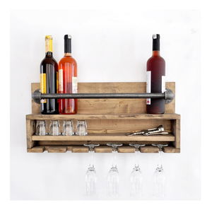 Polica Nenanu 28 (orech + čierna)