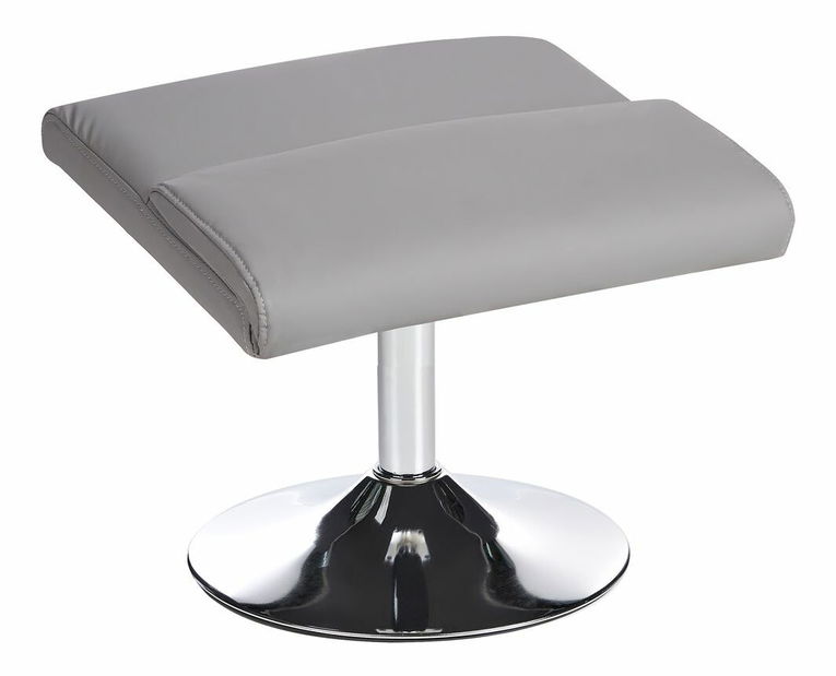 Masažna fotelja LEGAZO (umjetna koža) (siva)